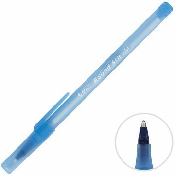 Bic Tükenmez Kalem Round Stic 1.0mm Mavi