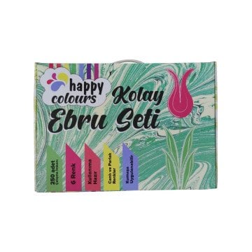 Happy Colours Kolay Ebru Seti 6 Renk