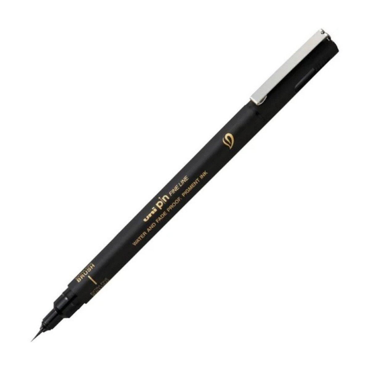 Uni Pin Fine Line Akrilik Fırça Uçlu Çizim Kalemi Siyah