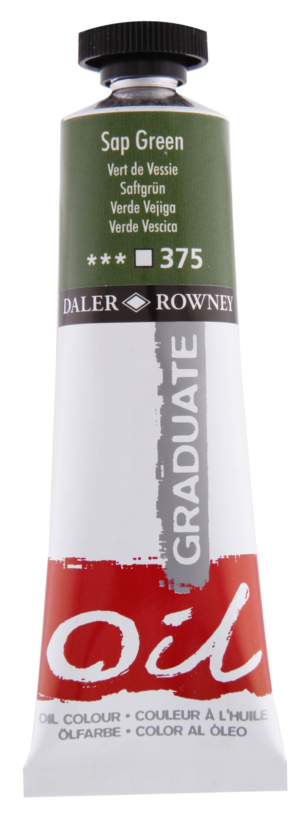 Daler Rowney Graduate Yağlı Boya 38ml 375 Sap Green