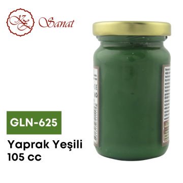 Koza Sanat Geleneksel Ebru Boyası 105cc GLN-625 Pigment Yaprak Yeşili