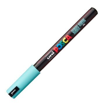 Uni Posca Marker PC-1MR Ultra Fine 0.7mm Aqua Green