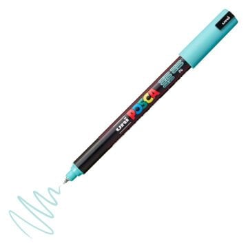 Uni Posca Marker PC-1MR Ultra Fine 0.7mm Aqua Green