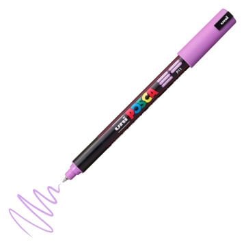 Uni Posca Marker PC-1MR Ultra Fine 0.7mm Lavender