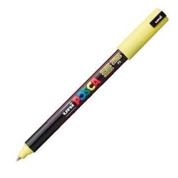 Uni Posca Marker PC-1MR Ultra Fine 0.7mm Sunshine Yellow