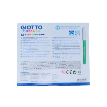 Giotto Turbo Maxi 12 Renk Kutu