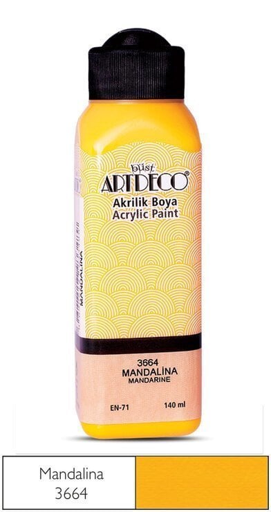 Artdeco Akrilik Boya 140ml 3664 Mandalina