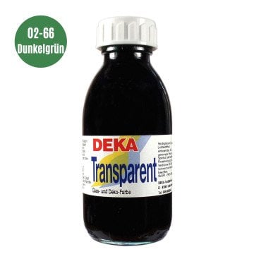 Deka Transparen Vitray Cam Boya 125ml 66 Koyu Yeşil