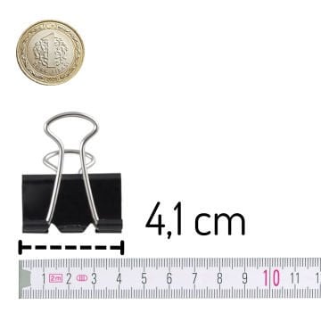 Kraf Çelik Kıskaç 41mm 12li Kutu 441G