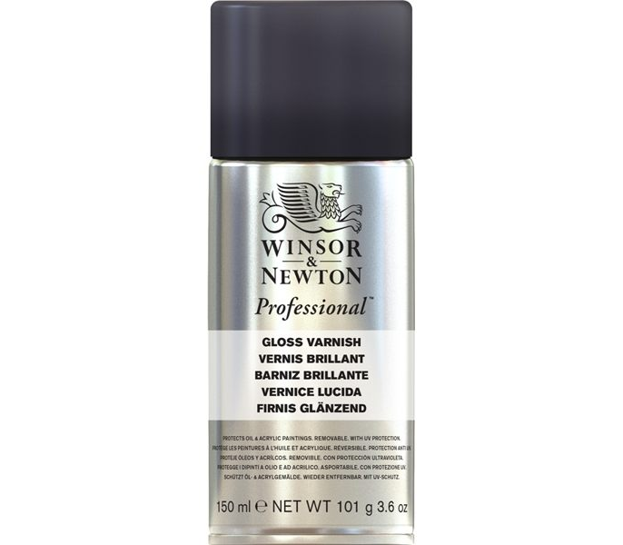 Winsor Newton Professional Gloss Varnish 150ml Sprey (Parlak Verniği)
