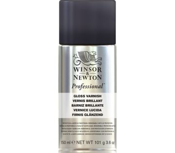 Winsor Newton Professional Gloss Varnish 150ml Sprey (Parlak Verniği)