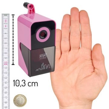 Kraf Kalemtraş Kollu Mini 700G Pembe