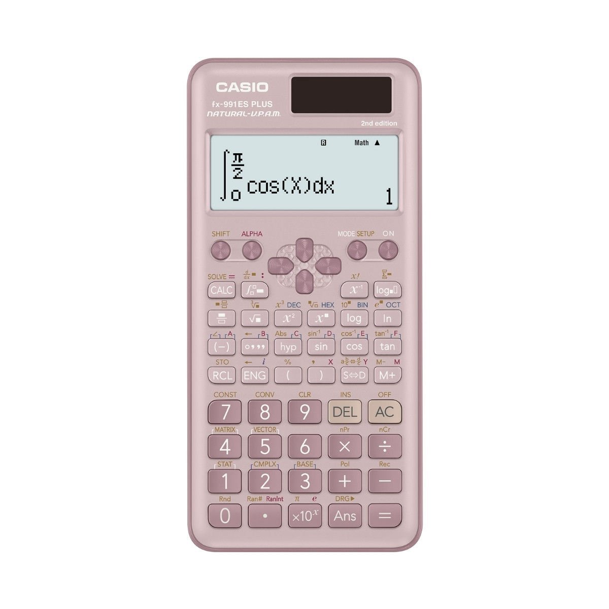 Casio Hesap Makinası Bilimsel Fonksiyonlu FX-991ES Plus 2nd Edition Pembe