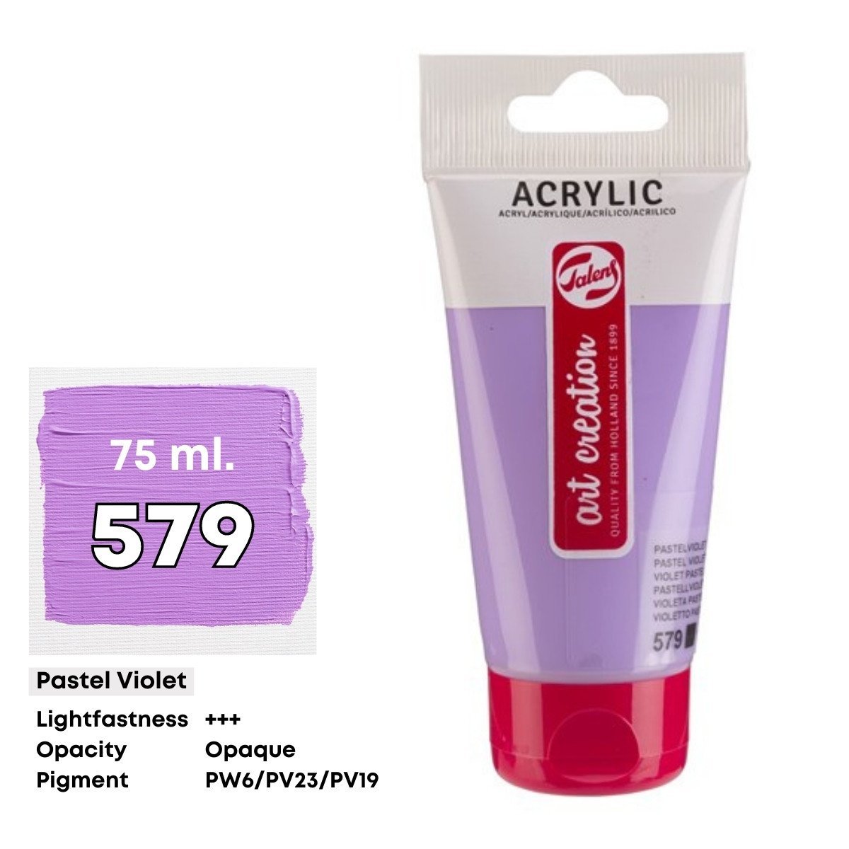 Art Creation Akrilik Boya 75ml 579 Pastel Violet