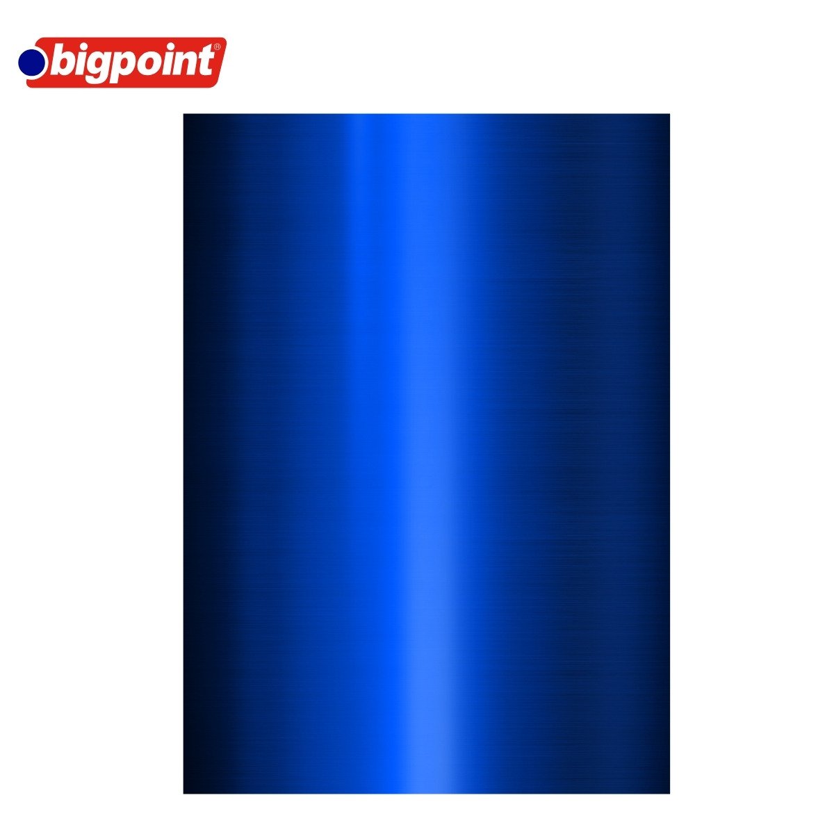 Bigpoint Metalik Renkli Karton 50x70cm Mavi 10'lu Poşet
