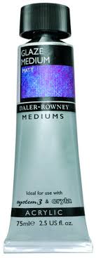 Daler Rowney Glaze Medium Orta Mat 75ml