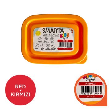 Smarta Kids Modelleme Hamuru 70gr Kırmızı