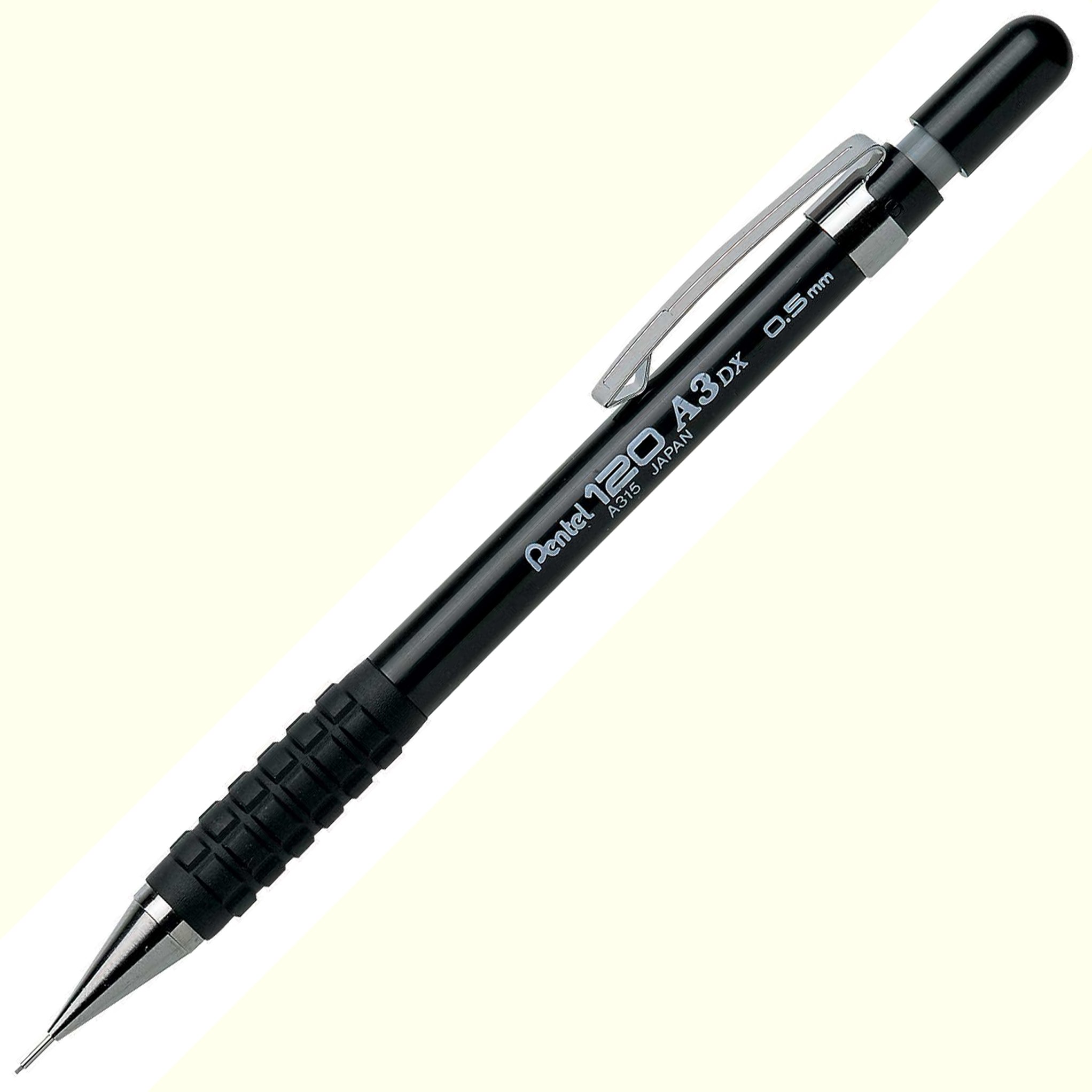 Pentel Versatil Uçlu Kalem 120 A3 0.5mm Siyah