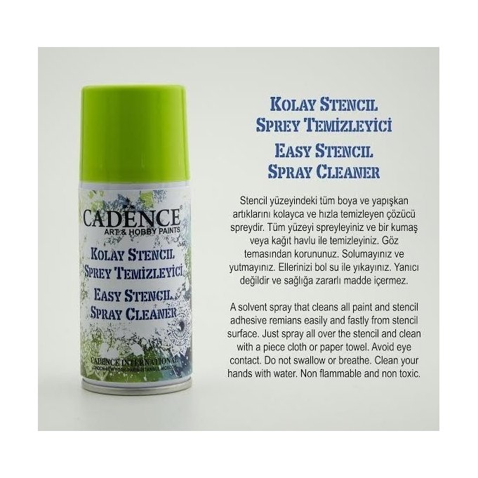 Cadence Stencil Temizleyicisi 150ml