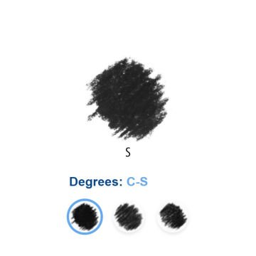 Staedtler Mars Lumograph Dereceli Kömür Kalem 100C S