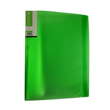 Databook Şeffaf Sunum Dosyası A4 80li Yeşil
