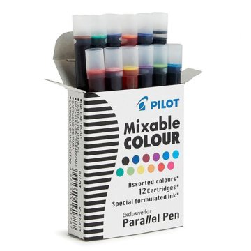 Pilot Parallel Pen Orjinal Kartuş 12 Adet Farklı Renk