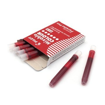 Pilot Parallel Pen Orjinal Kartuş Kırmızı 6'lı
