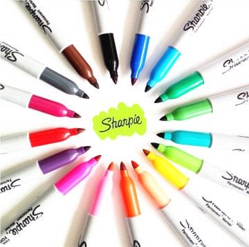 Sharpie Permanent Markör Fine - Optik Turuncu