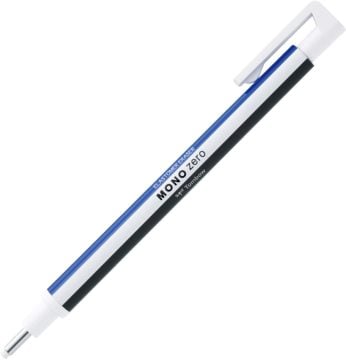 Tombow Mono Zero 2.3mm Yuvarlak Uç Kalem Silgi Çizgili