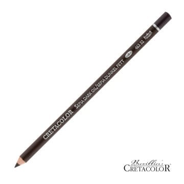 Cretacolor Sepia Oil Pencil Dark Yağlı Çizim Kalemi