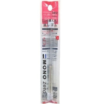 Tombow Mono Zero 2.3mm Yuvarlak Uç Kalem Silgi Yedeği 2li