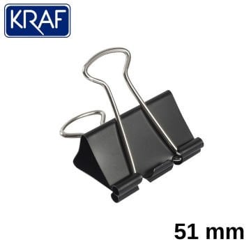 Kraf Çelik Kıskaç 51mm 12li Kutu 451G