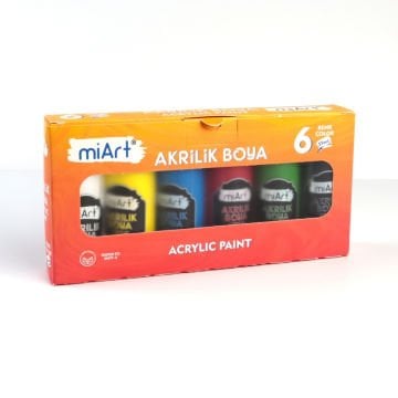 miArt Akrilik Boya Seti 6x59ml