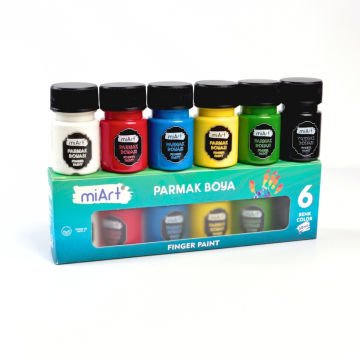 miArt Parmak Boya Seti 6x30ml