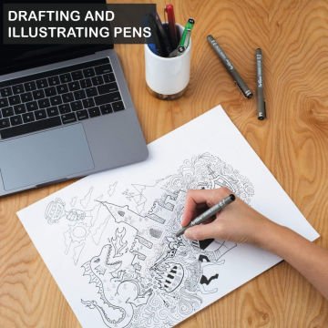 Artline Drawing System Teknik Çizim Kalemi 0.5 Siyah