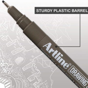 Artline Drawing System Teknik Çizim Kalemi 0.5 Siyah