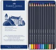 Faber Castell Creative Studio Goldfaber Colored Kuru Boya Kalemi 12 Renk