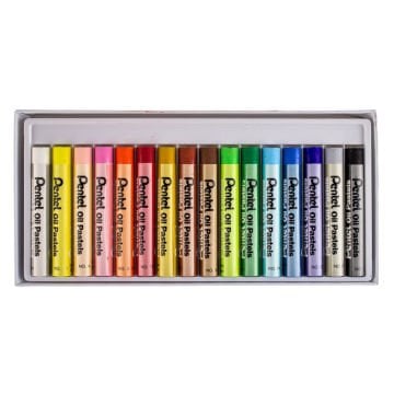 Pentel Yağlı Pastel Boya 16lı