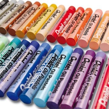 Pentel Yağlı Pastel Boya 16lı