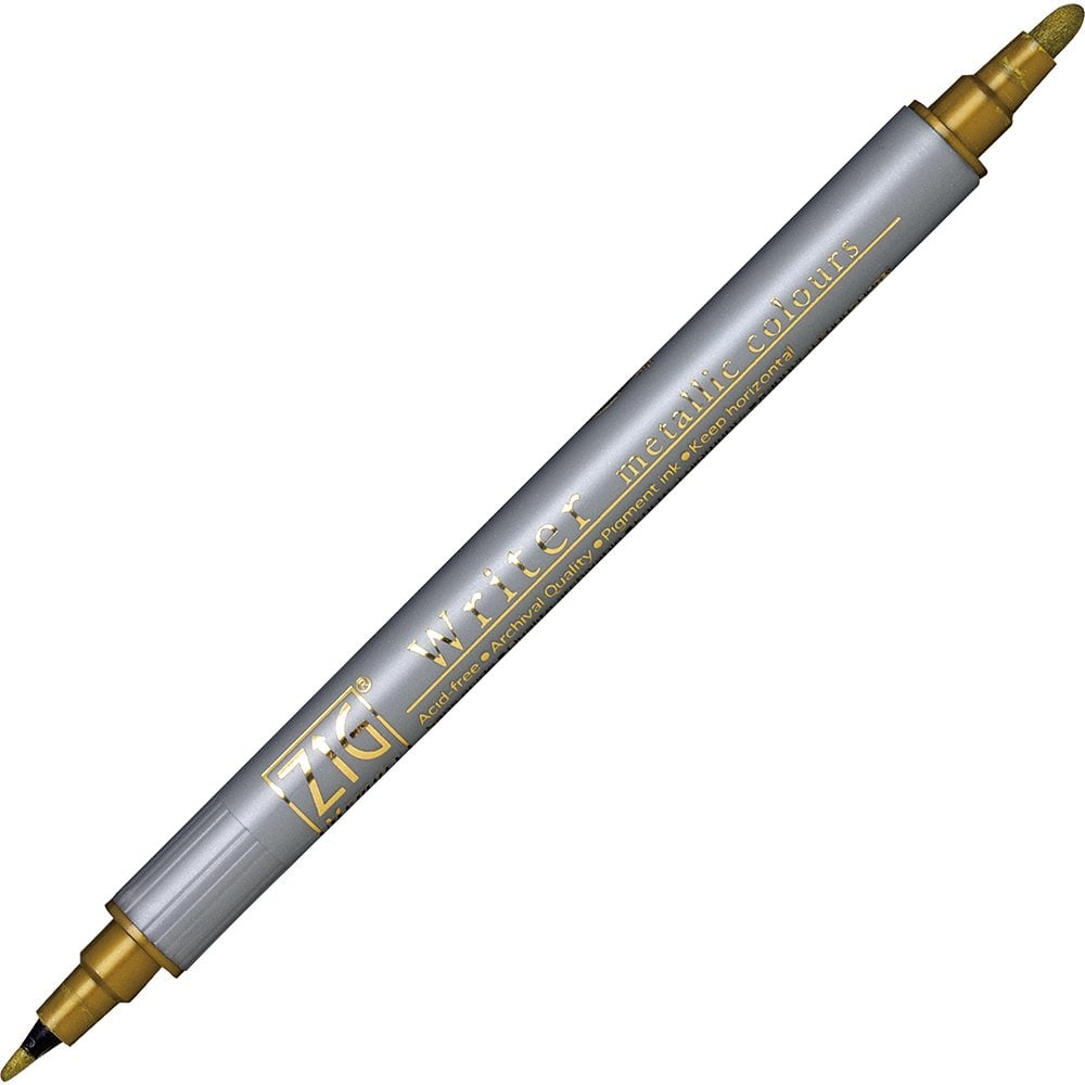 Zıg Davetiye Kalemi Metalik Ms-8000 101 Gold