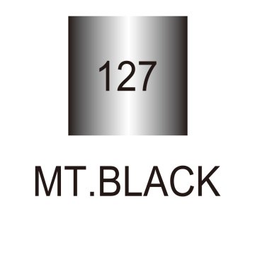 Zig Kaligrafi Kalemi MS-8400 Çift Taraflı Düz Kesik 2.0-3.5mm 127 Metalik Siyah (Black)