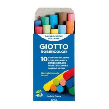 Robercolor Giotto Karışık Renkler Tebeşir 10lu
