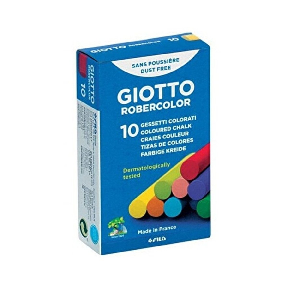 Robercolor Giotto Karışık Renkler Tebeşir 10lu