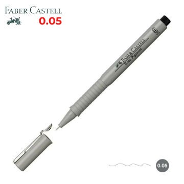 Faber Castell Ecco Pigment Teknik Çizim Kalemi Siyah 0,05mm