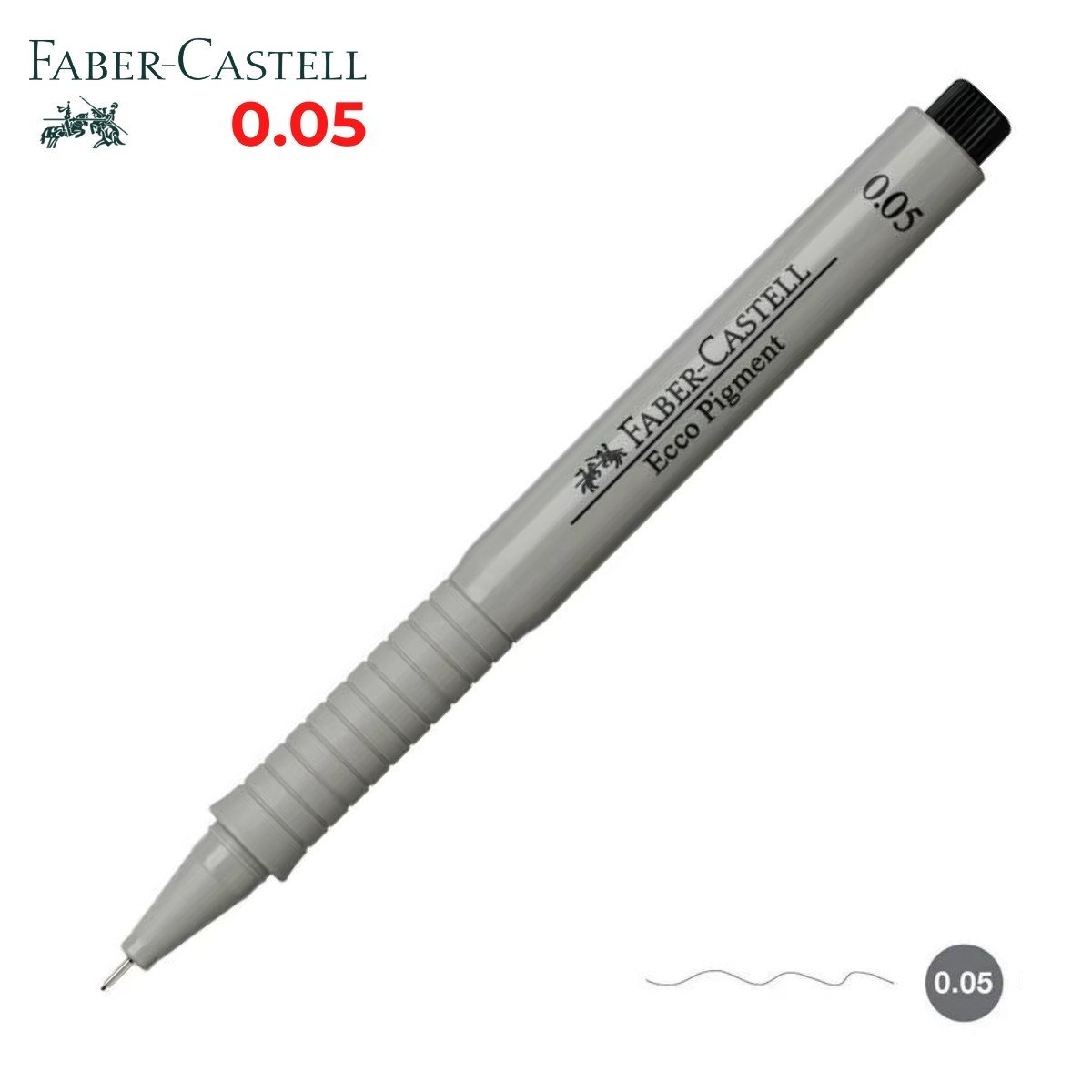 Faber Castell Ecco Pigment Teknik Çizim Kalemi Siyah 0,05mm