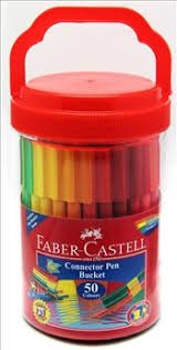 Faber Castell Eğlenceli Keçeli Kalem Seti 50 Renk