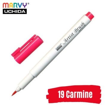 Marvy Artist Brush Pen 1100 Firça Uçlu Kalem 19 Carmine