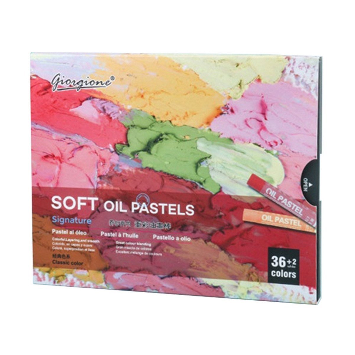 Giorgione Soft Oil Pastel Boya Seti 36+2li Klasik