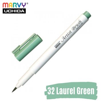 Marvy Artist Brush Pen 1100 Firça Uçlu Kalem 32 Laurel Green