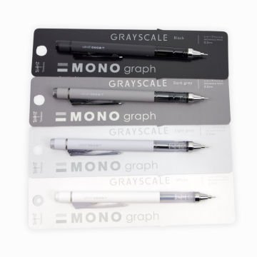 Tombow Mono Graph Grayscale Mekanik Kurşun Kalem 0.5mm Açık Gri